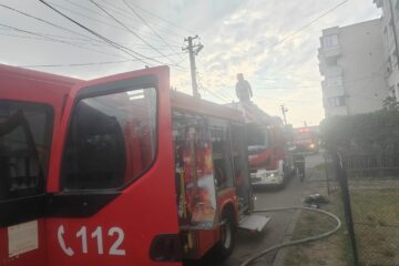 Intervenția pompierilor