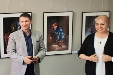 Artiștii plastici suceveni Camelia Sadovei și Sergiu Grapă