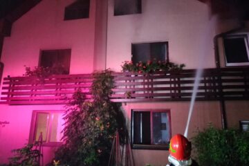 Incendiu în Suceava