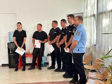 Jandarmii s-au prezentat și ei pentru donare de sânge