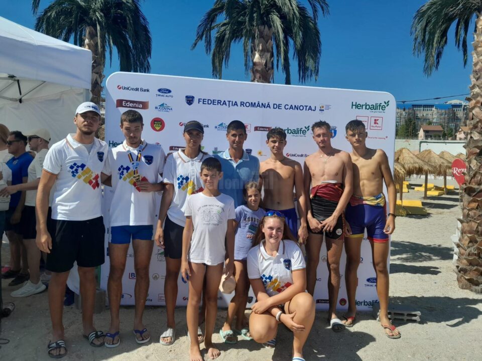 Sportivii de la CSM Suceava participanți la prima ediție a Campionatului Național de canotaj pe mare