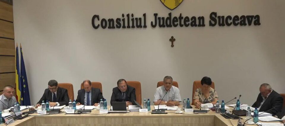 Ședința Consiliului Județean Suceava din 29 august 2023