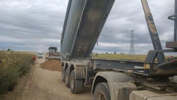 Drum pentru tonaj greu între Ipotești și drumul european 85