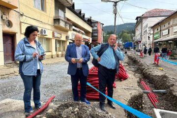 Gheorghe Flutur solicită constructorilor urgentarea lucrărilor din municipiul Vatra Dornei
