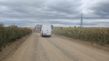 Strada Petru Rareș care face legătura cu drumul european