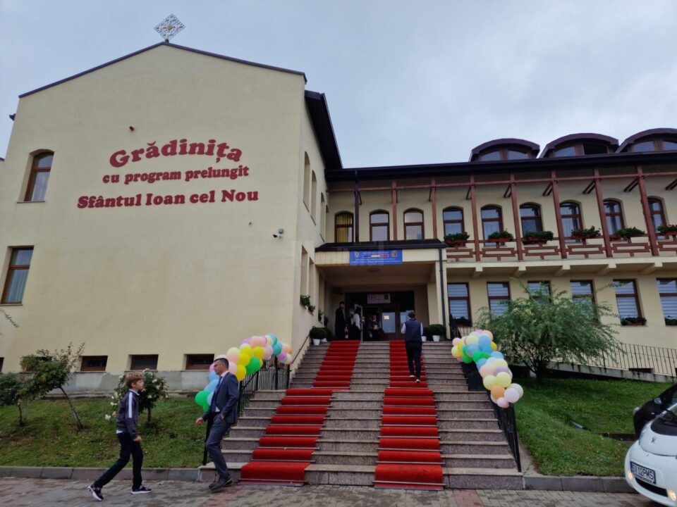 Deschiderea noului an scolar la Scoala și Gradinita Sf Ioan cel Nou de la Suceava