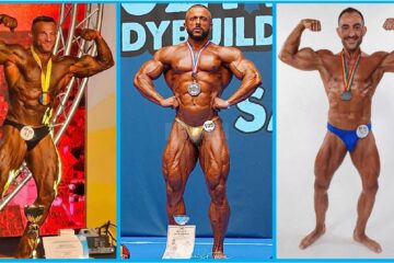 Mihai Cristi Tcaciuc, Dorel Toma și Sorin Florescu au devenit campioni naționali de culturism în 2023