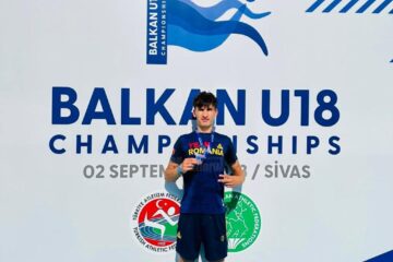 Alexandru Prâsneac s-a clasat al treilea la Balcaniadă