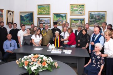 Gheorghe Oacheș - veteranul de război sărbătorit la împlinirea a 100 de ani, la Iacobeni