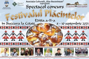 Festivalul Plăcintelor, ediția a II-a, trei zile, pe platoul Cetății de Scaun Suceava