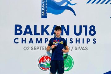 Alexandru Prâsneac s-a clasat al treilea la Balcaniadă