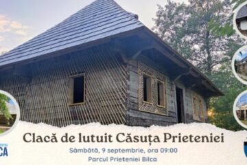 Clacă de lutuit o casă tradițională, la Bilca