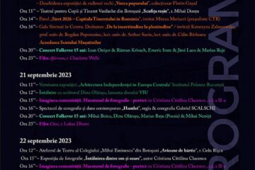 Muzică, film, dezbateri, conferințe, ateliere, la Zilele Culturii la Siret, ediția a XXXI-a