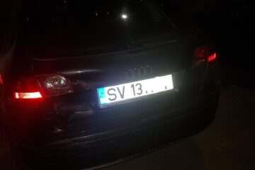 Mașinile avariate