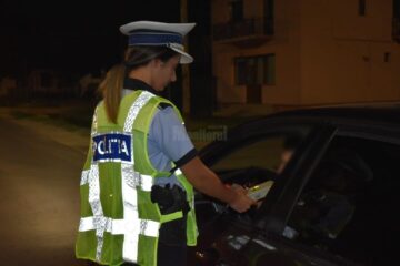 Acțiune intense în trafic, cu peste 130 de permise reținute și șoferi băuți depistați