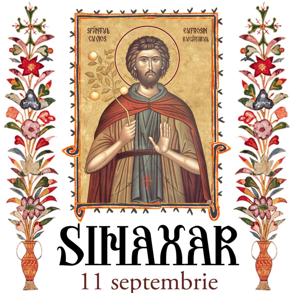 Sinaxar 11 septembrie 2023