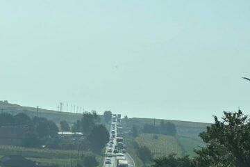 Trafic paralizat între Dărmănești și Suceava