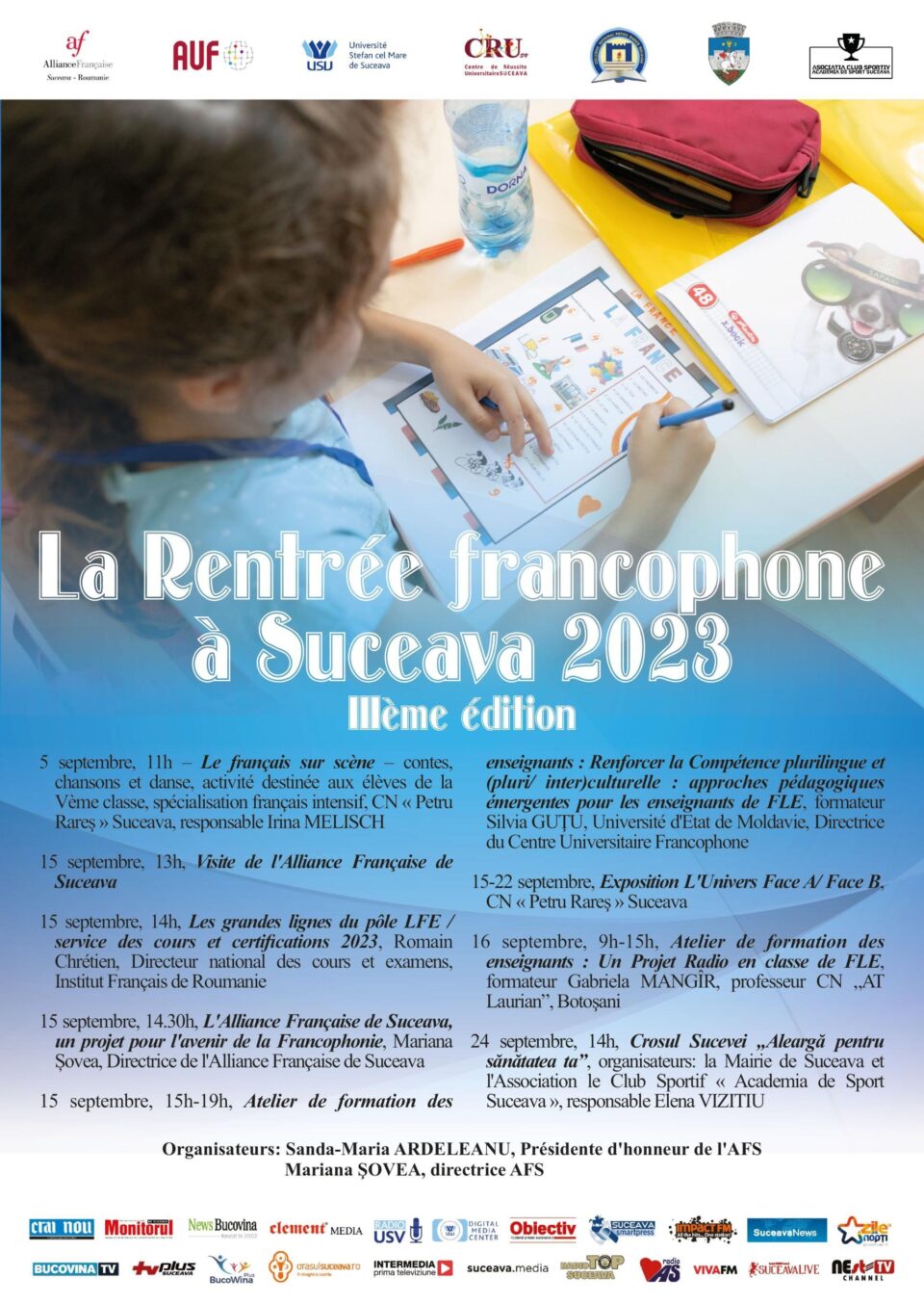 „La Rentrée francophone à Suceava” (Începutul de an școlar francofon la Suceava)
