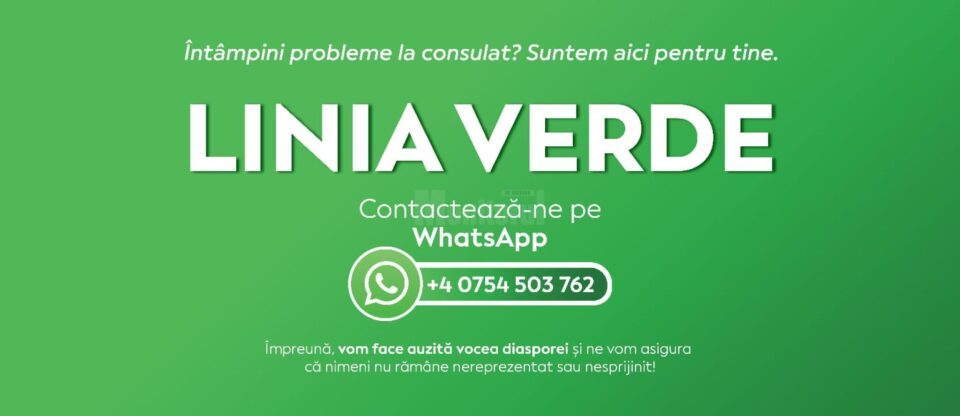 AUR a lansat platforma „Linia Verde pentru Consulate” pentru românii din diaspora
