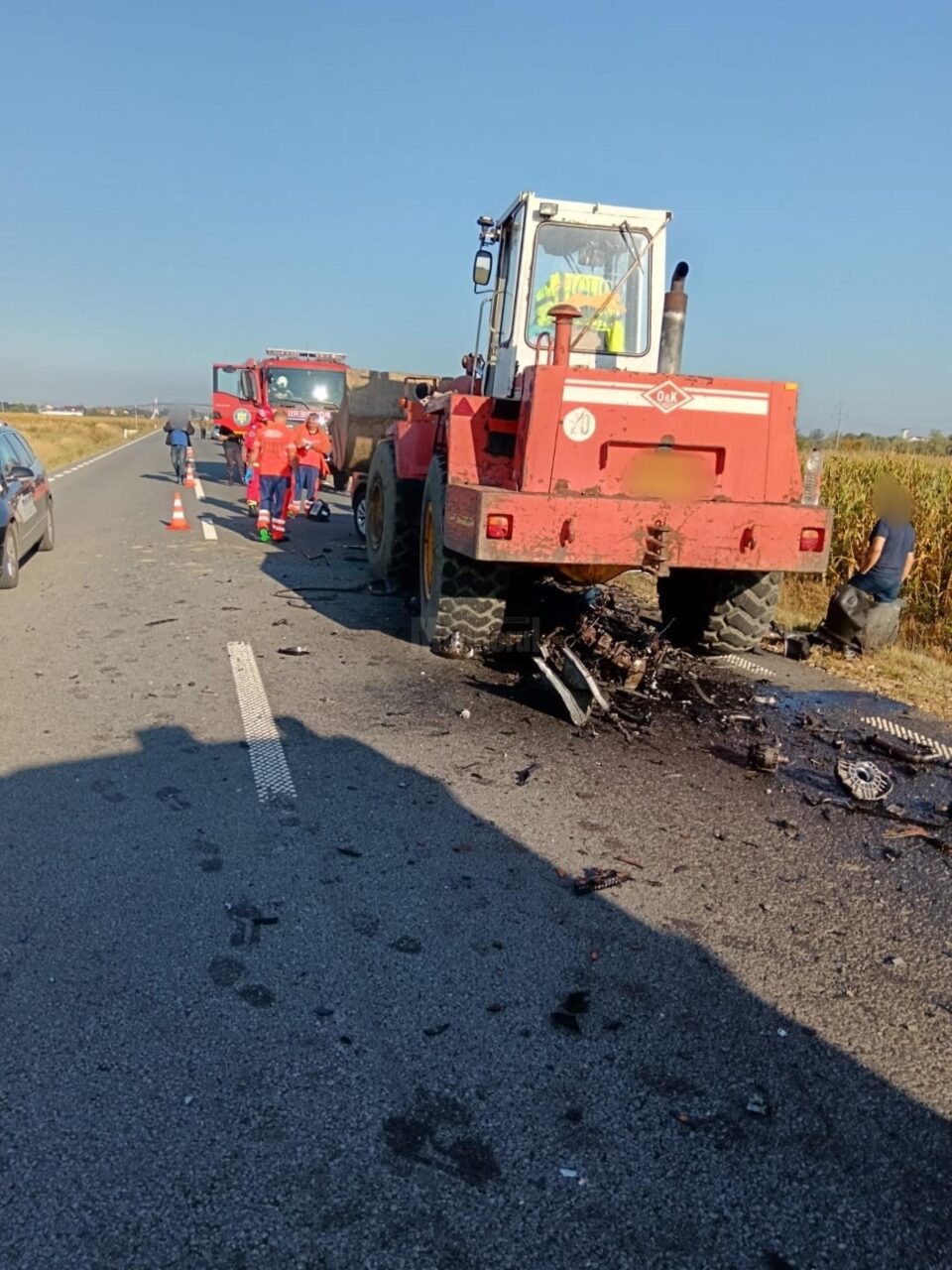 Accidentul de luni dimineață, de pe șoseaua de centură a Rădăuțiului