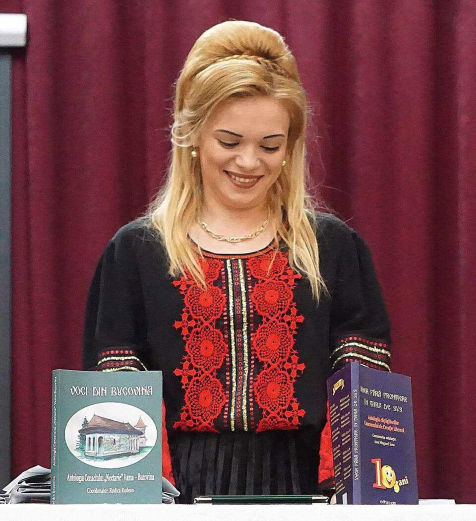 Oana Maria Crăiuț este învățătoare în comuna Vama