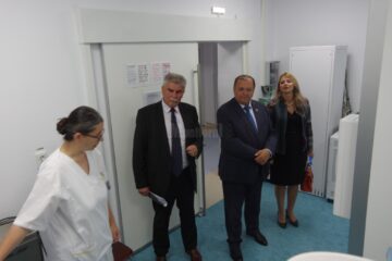 Gheorghe Flutur și Mihăiță Negură au inaugurat noua secție de radiologie de la Spitalul Municipal Câmpulung Moldovenesc