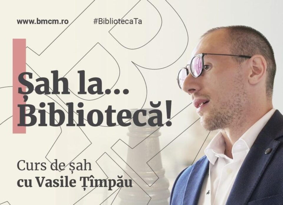 Cursuri gratuite de șah pentru copii, la Biblioteca Municipală Câmpulung Moldovenesc Cursuri gratuite de șah pentru copii, la Biblioteca Municipală Câmpulung Moldovenesc