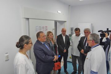 Gheorghe Flutur și Mihăiță Negură au inaugurat noua secție de radiologie de la Spitalul Municipal Câmpulung Moldovenesc