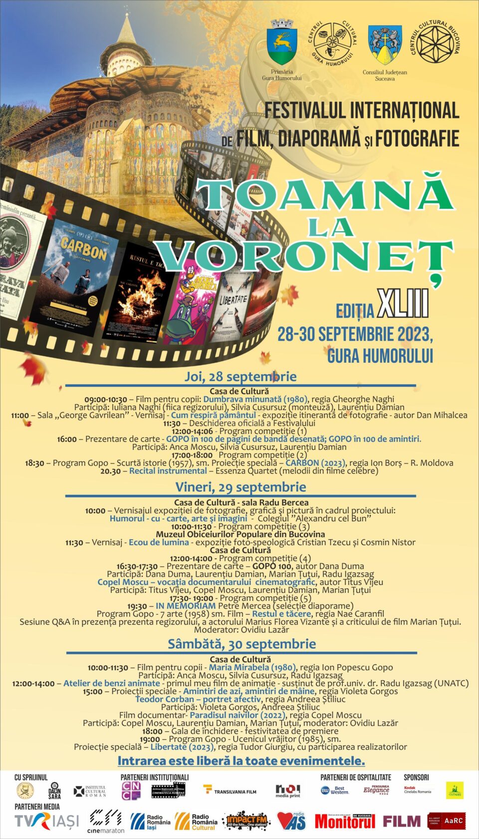 Festivalul Internațional de Film, Diaporamă și Fotografie „Toamnă la Voroneț”