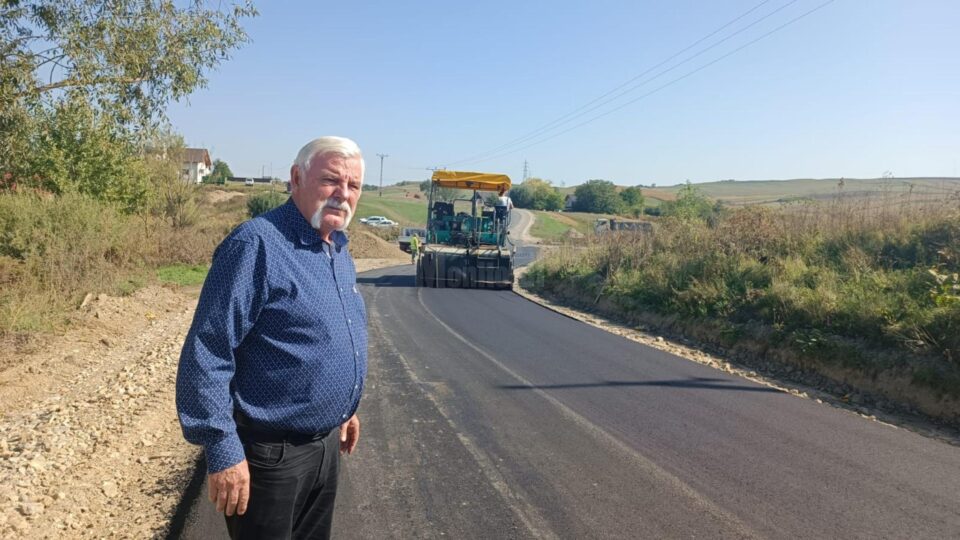 Primarul Dumitru Gulei a fost pe teren aproape zilnic pentru a superviza lucrările