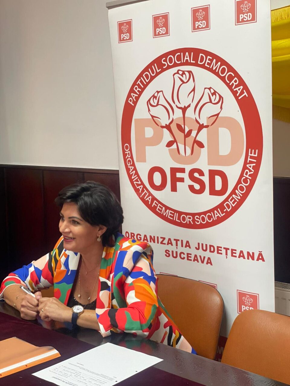 Larisa Blanari, președintele Organizației Județene de Femei din PSD Suceava