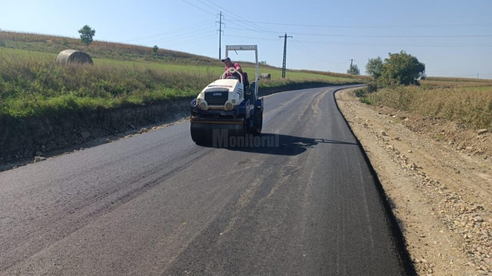 Ultimele lucrări de asfaltare