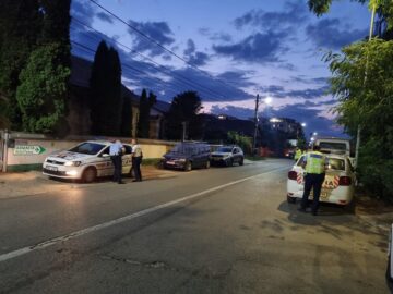 Razie organizată de Poliția municipiului Suceava, sâmbătă seară și sâmbătă noapte, în municipiul Suceava și în localitățile limitrofe