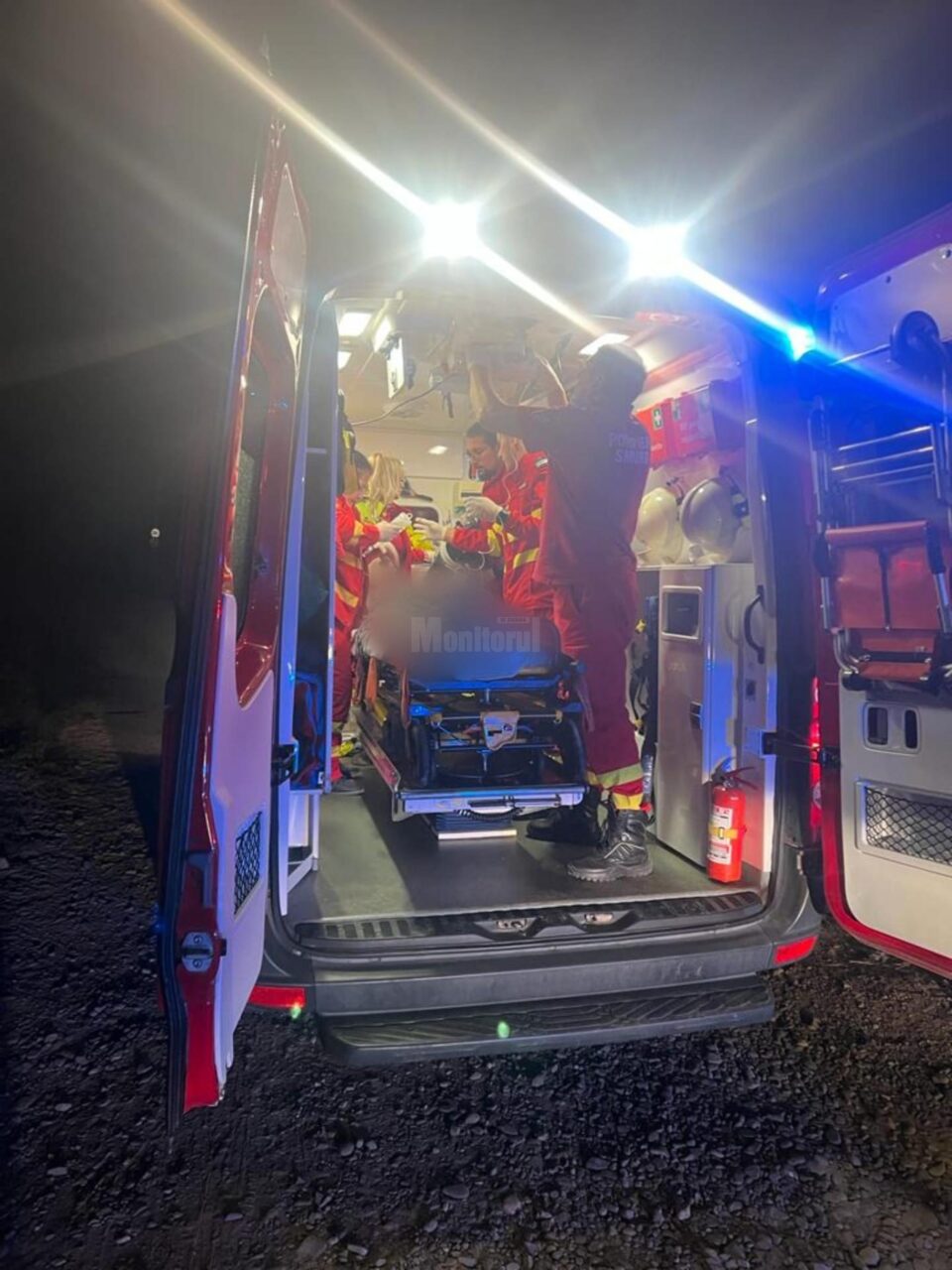 Accident groaznic la Dumbrăveni