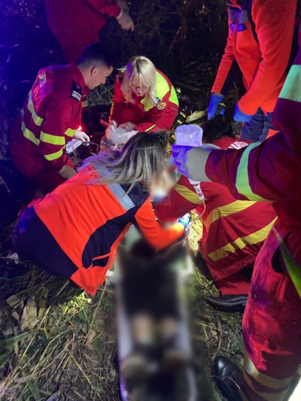 Accident groaznic la Dumbrăveni