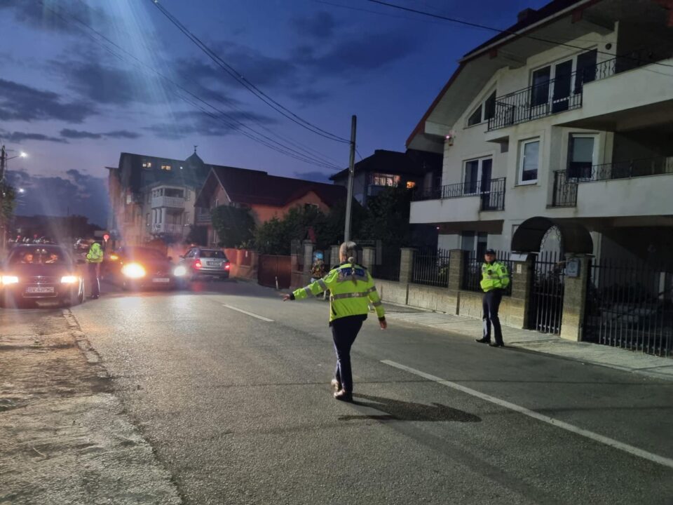 Razie organizată de Poliția municipiului Suceava, sâmbătă seară și sâmbătă noapte, în municipiul Suceava și în localitățile limitrofe