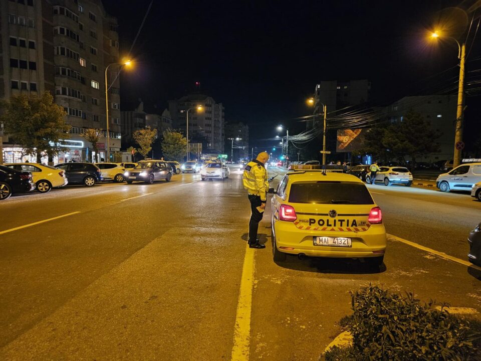 Razie organizată de Poliția municipiului Suceava, sâmbătă seară și sâmbătă noapte, în municipiul Suceava și în localitățile limitrofe