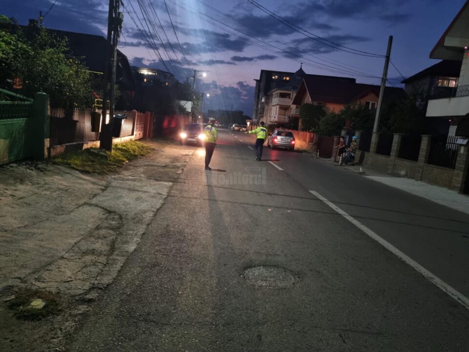 Razie organizată de Poliția municipiului Suceava, sâmbătă seară și sâmbătă noapte, în municipiul Suceava și în localitățile limitrofe
