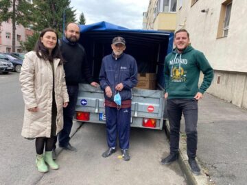 Familia Brahariu, profesorul Faur și Florin Bucuțea