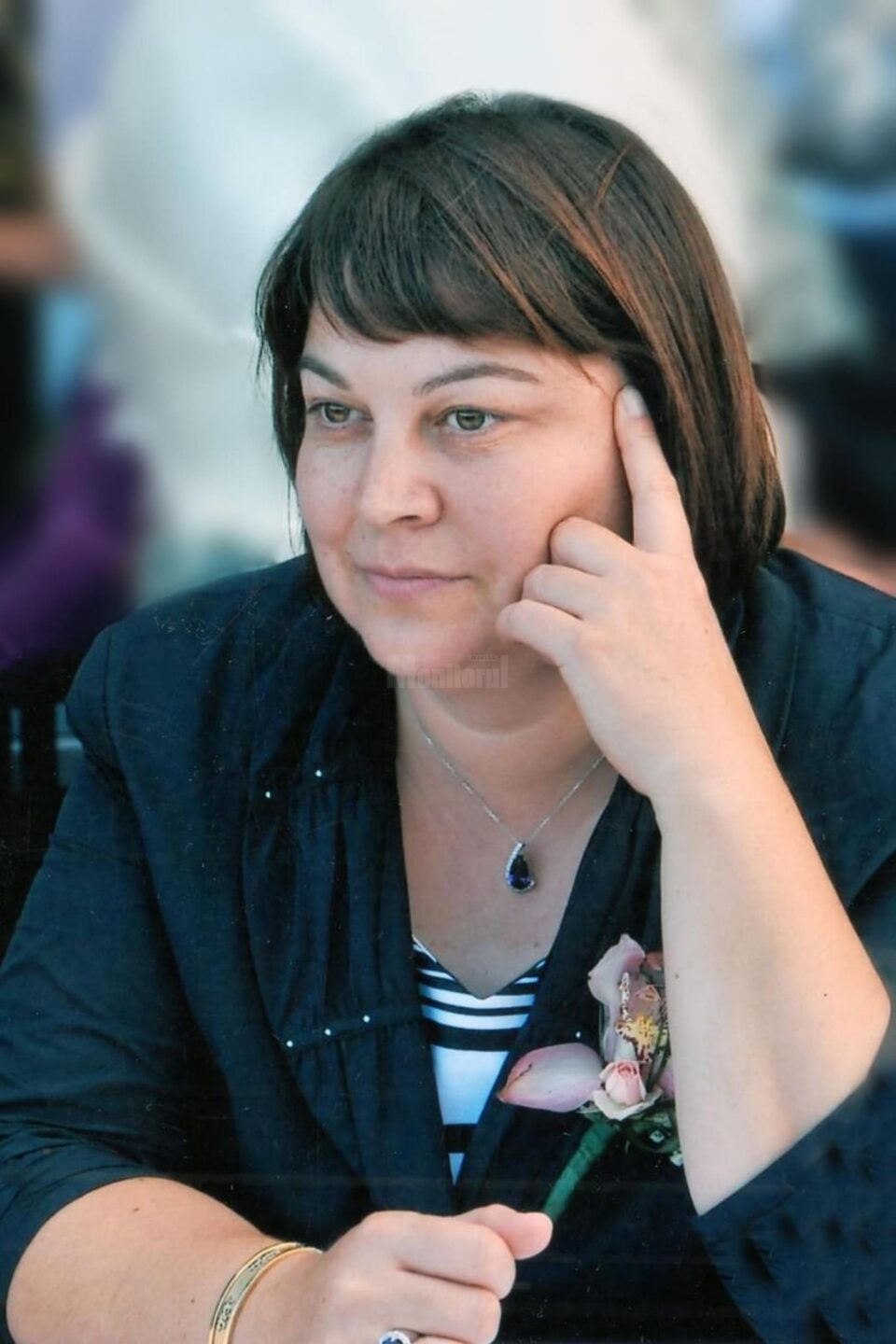 Soția primarului din Dărmănești, Violeta Chidoveț