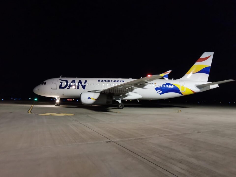 Compania Dan Air a început să opereze zboruri din Suceava spre Israel
