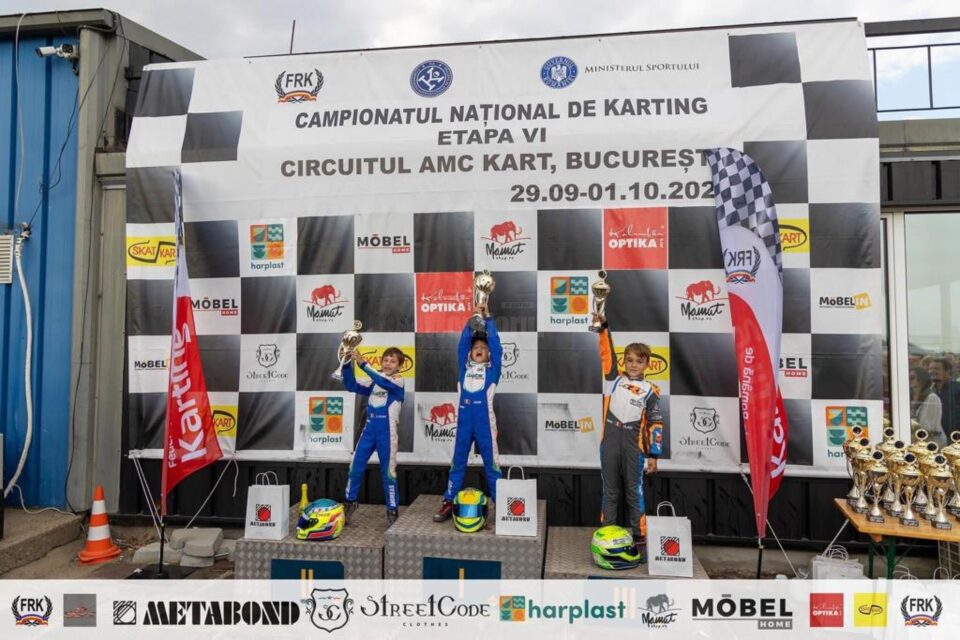 Vladimir Rebenciuc a încheiat pe podim toate cele 6 curse din cadrul campionatului național