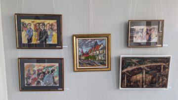 O pleiadă de artiști plastici, „artiști de ieri” ai Filialei UAP Suceava, elogiați la Galeria de Artă Suceava