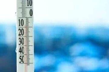 Cea mai scăzută temperatură din noaptea de duminică spre luni a fost la Lucina: -11 grade Celsius. Foto oradesibiu.ro