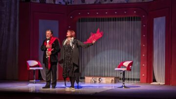 „Mulțumim, Suceava! Mulțumim!”, mesajul actorilor Maia Morgenstern și Armand Calotă, la finalul spectacolului „Nebun după tine”