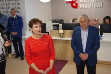 Proprietarii Dorna Medical, dr. Rodica Boca și Roman Boca