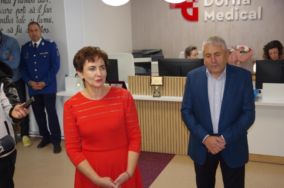 Proprietarii Dorna Medical, dr. Rodica Boca și Roman Boca