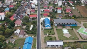 Strada Fagului, din Burdujeni, refăcută complet, cu covor asfaltic și trotuare pe ambele părți