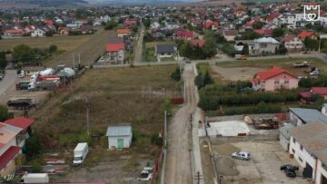 Strada Fagului, din Burdujeni - tronsonul II, care urmeaza să fie modernizat