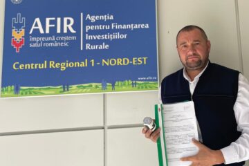 Primarul Radu Reziuc a semnat cele două proiecte la sediul AFIR Iași